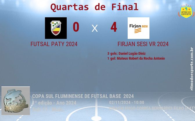 Resultado da partida